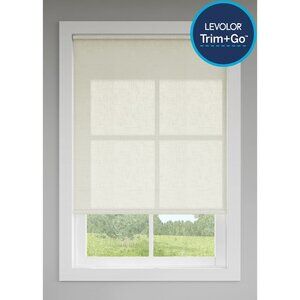 LEVOLOR 25 x 78 cream blackout Cordless Roller Shade cream